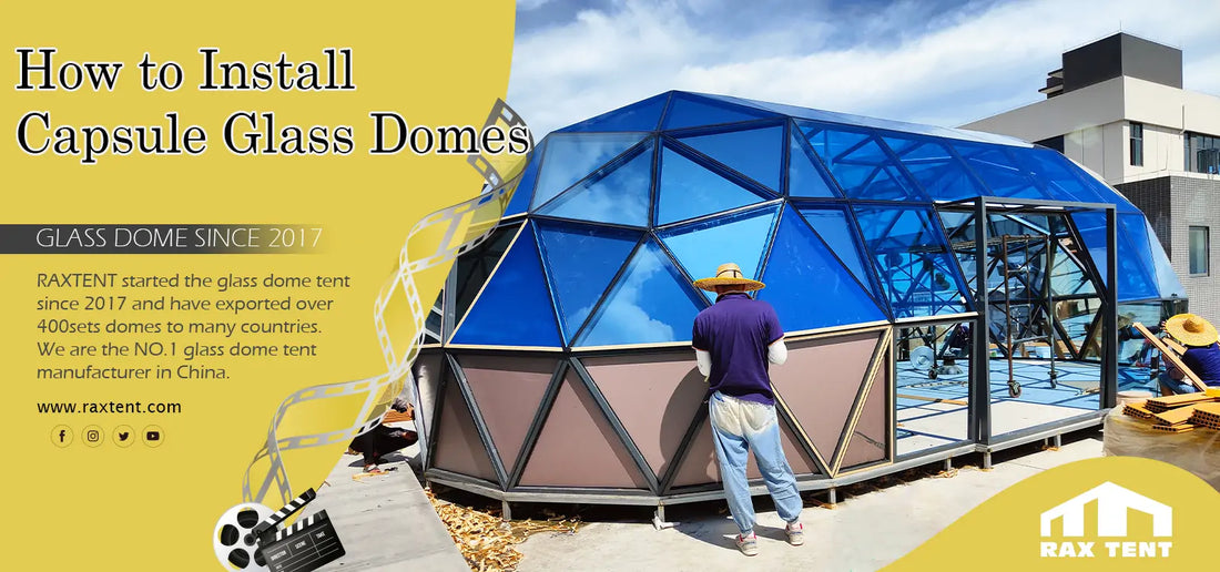 How to Install Capsule Glass Dome House?