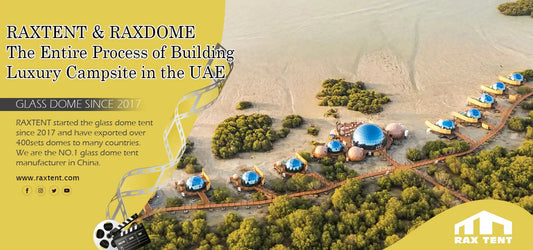 how to build glass dome glamping resort