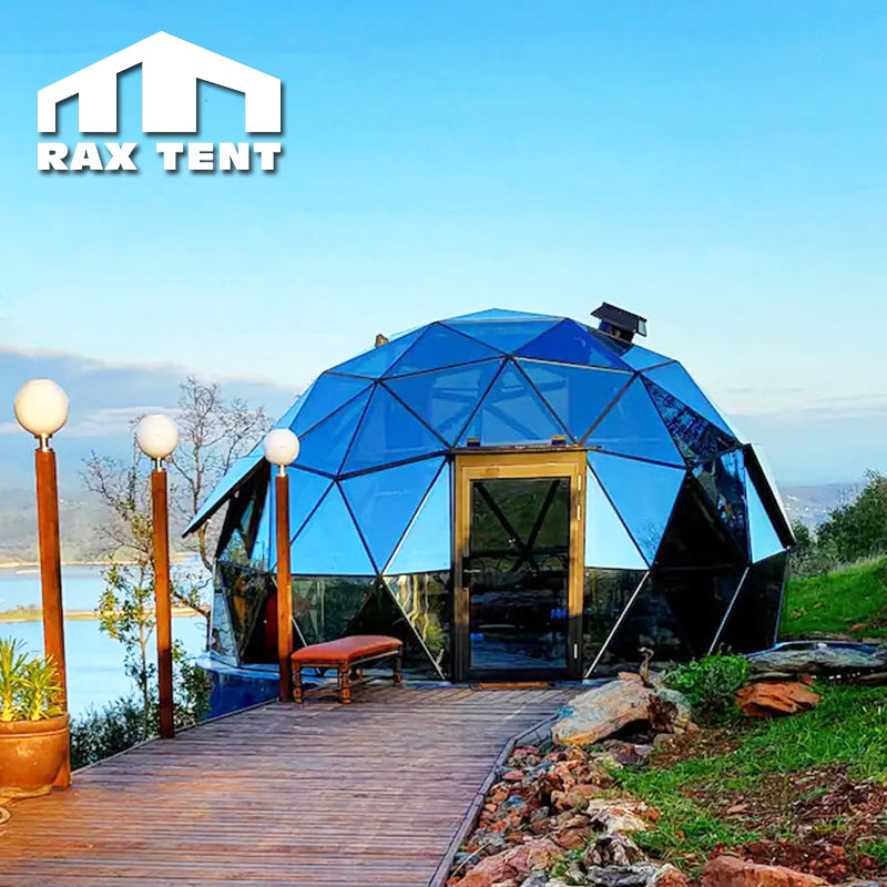 6m glass dome house