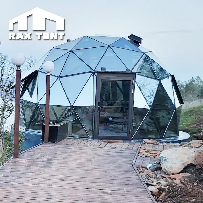 glass dome tent for glamping