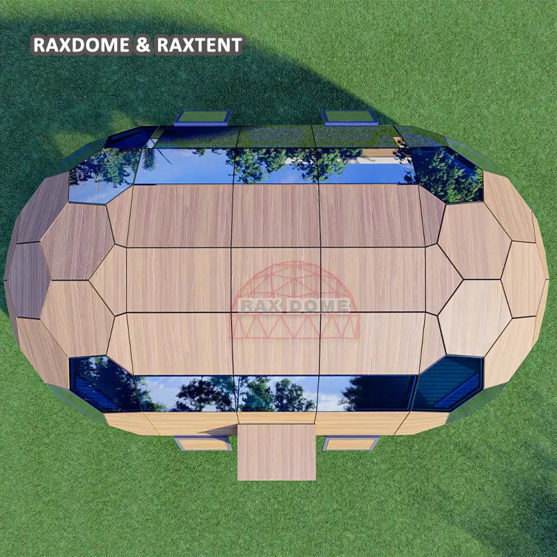 oval glamping dome house kits