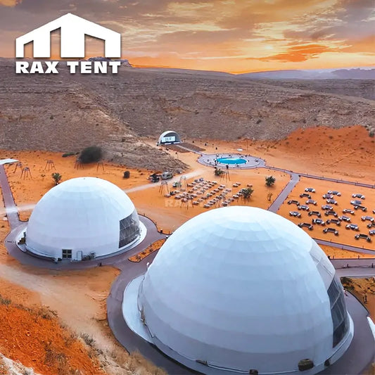 Event dome tent for exhibition