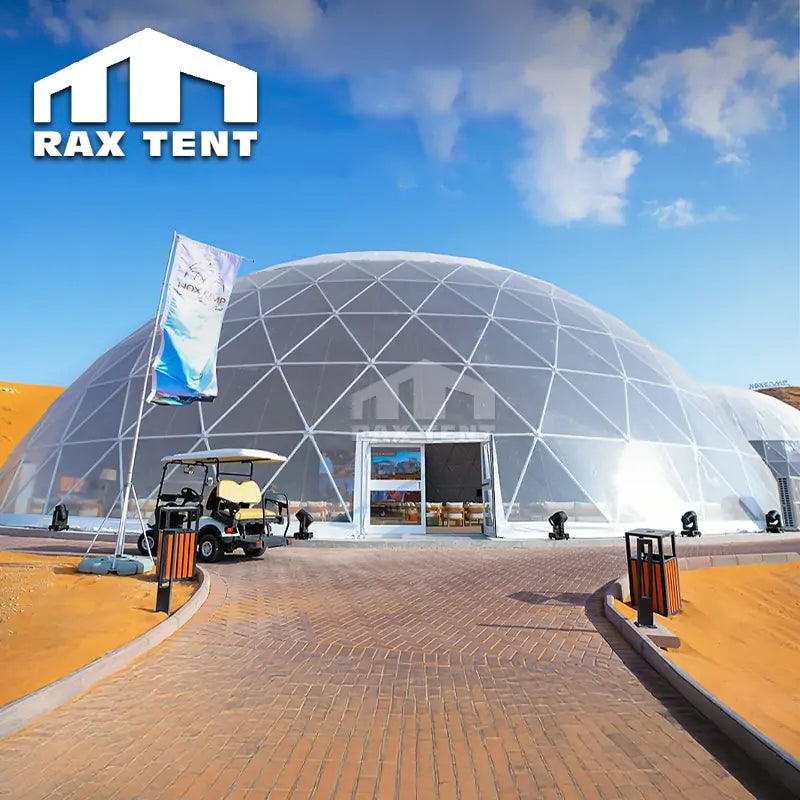 30m geodesic event dome tent
