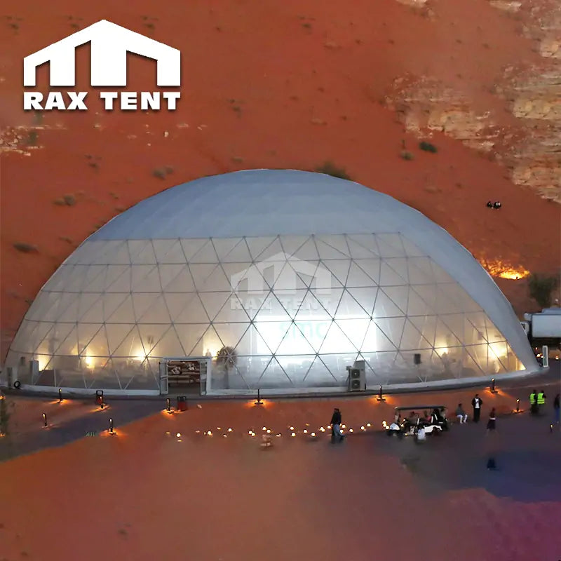 large dome tent for event and conference