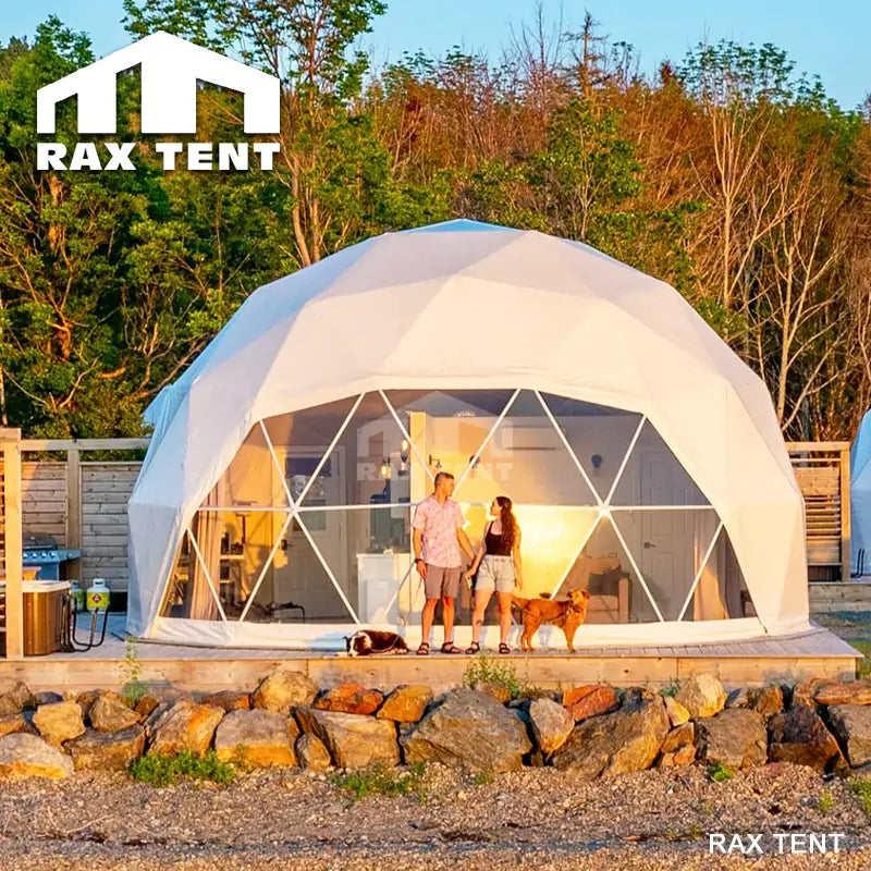glamping dome tent