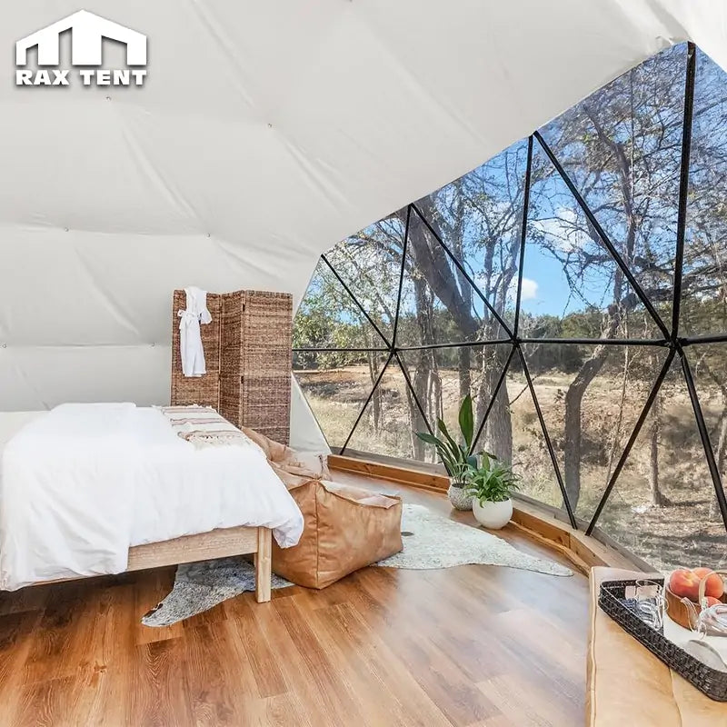 glamping geodesic dome hotel tent
