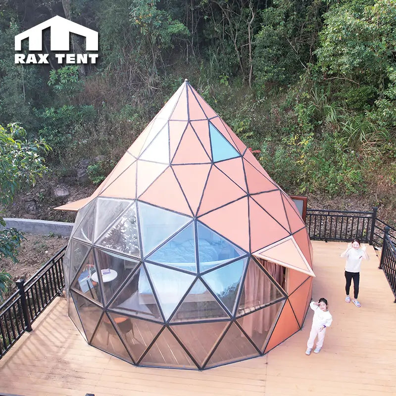 zome glass dome