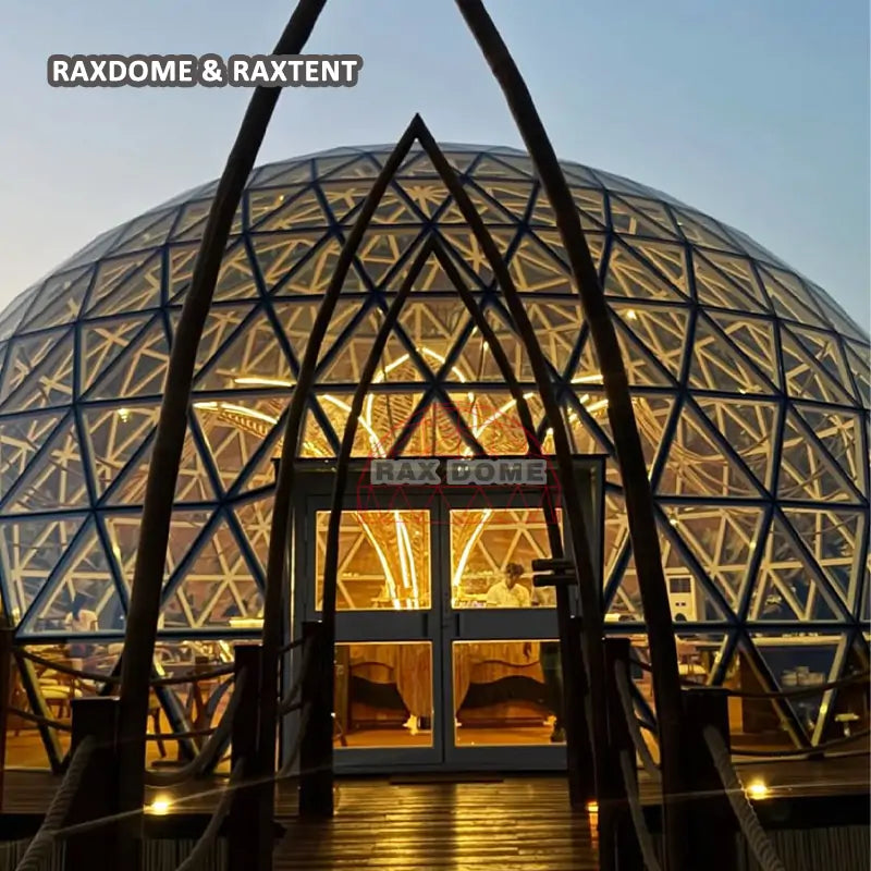 15m dome house for restaurant