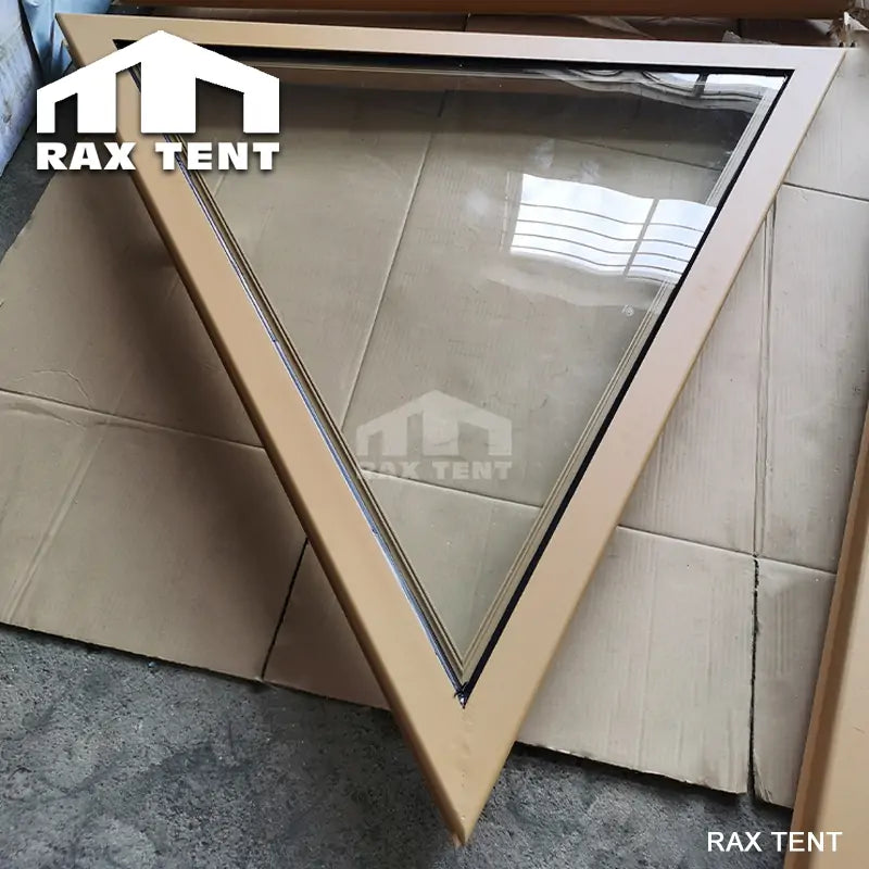 glass window for dome