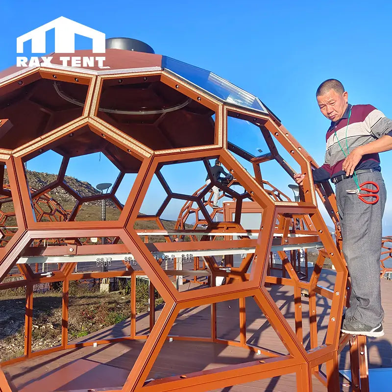 glass dome honeycomb