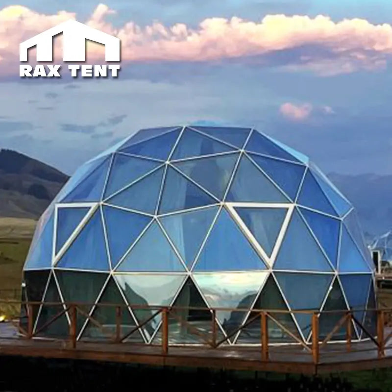 glass dome house for glamping resort