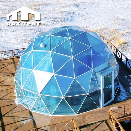 glass dome hotel house