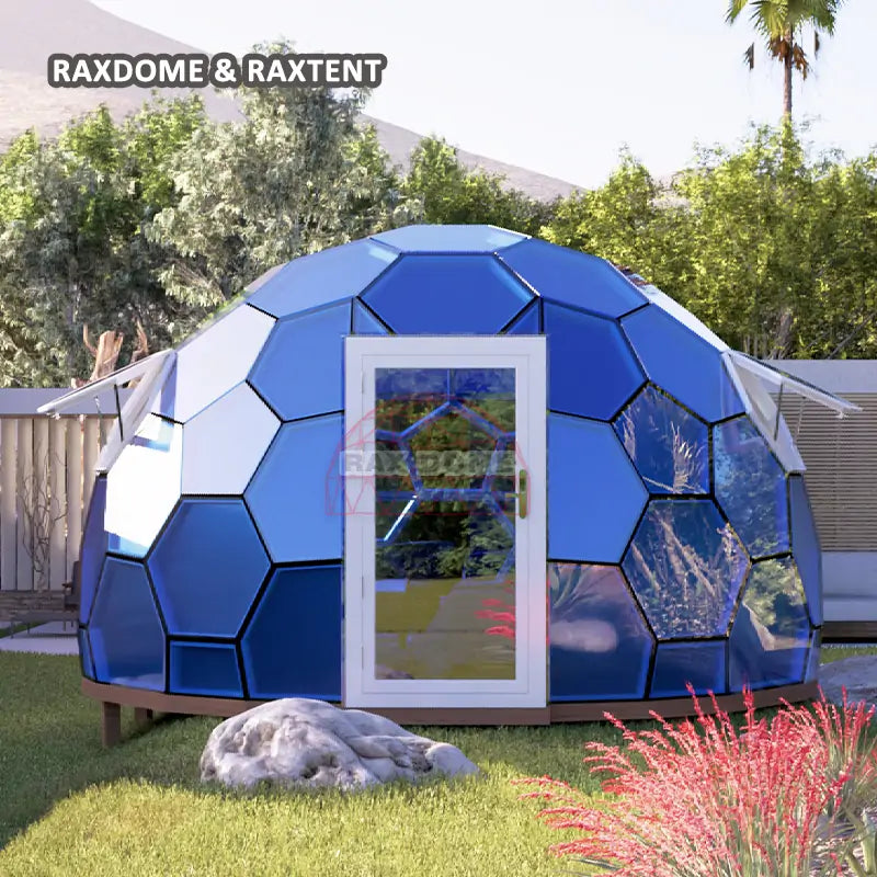RAXDOME 5M Glass Geodesic Dome Tent for Glamping Retreat Suite
