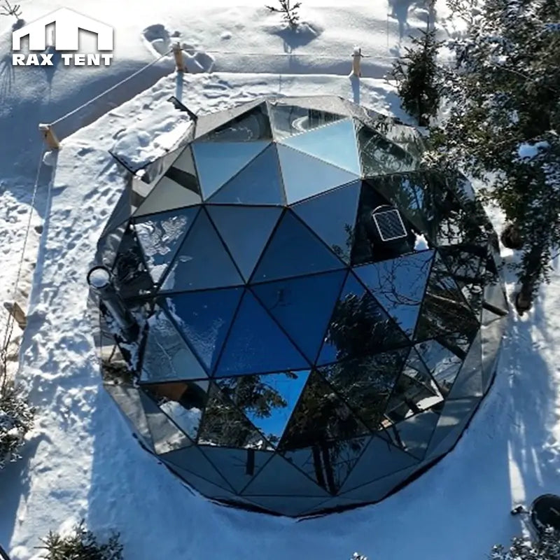 glass dome tent in Russia