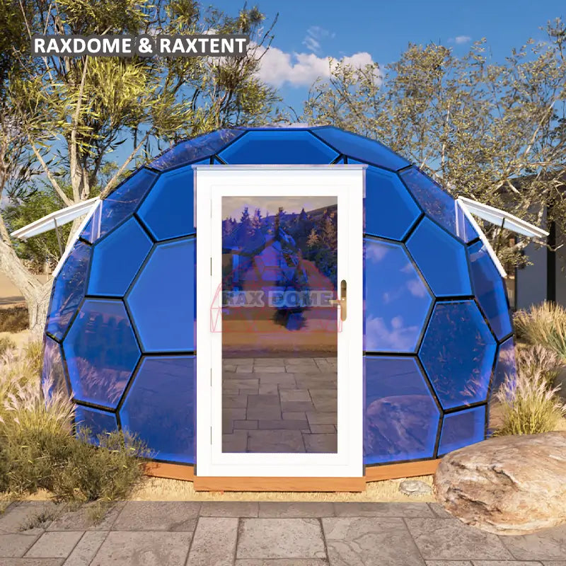 RAXDOME 5M Glass Geodesic Dome Tent for Glamping Retreat Suite