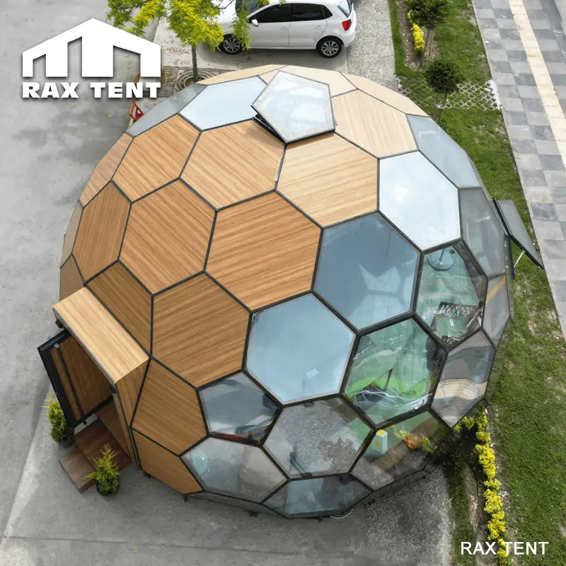 honeycomb geodesic dome
