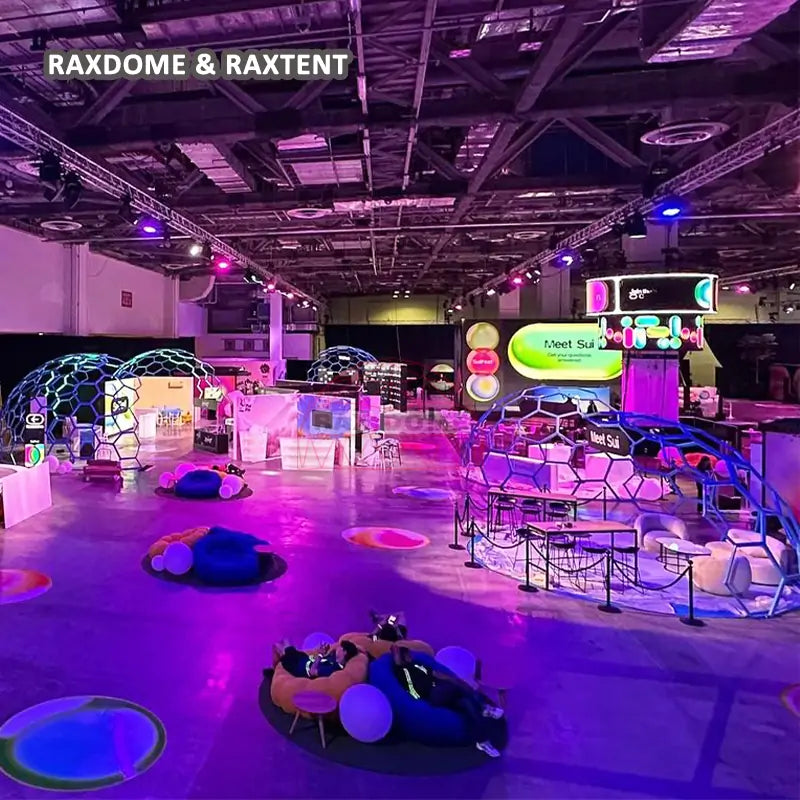 customized honeycomb glass dome for exhibition