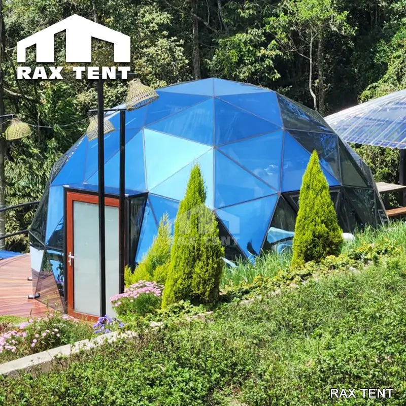 glass igloo dome tent hotel