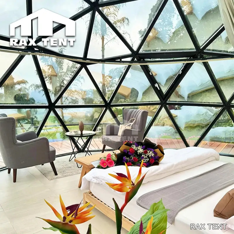 glamping igloo dome hotel