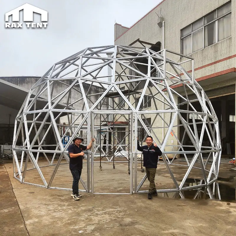 8.5m geodesic glass dome