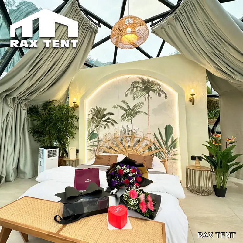 glass igloo dome hotel