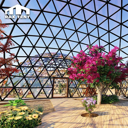 15m bio glass dome tent for greenhouse