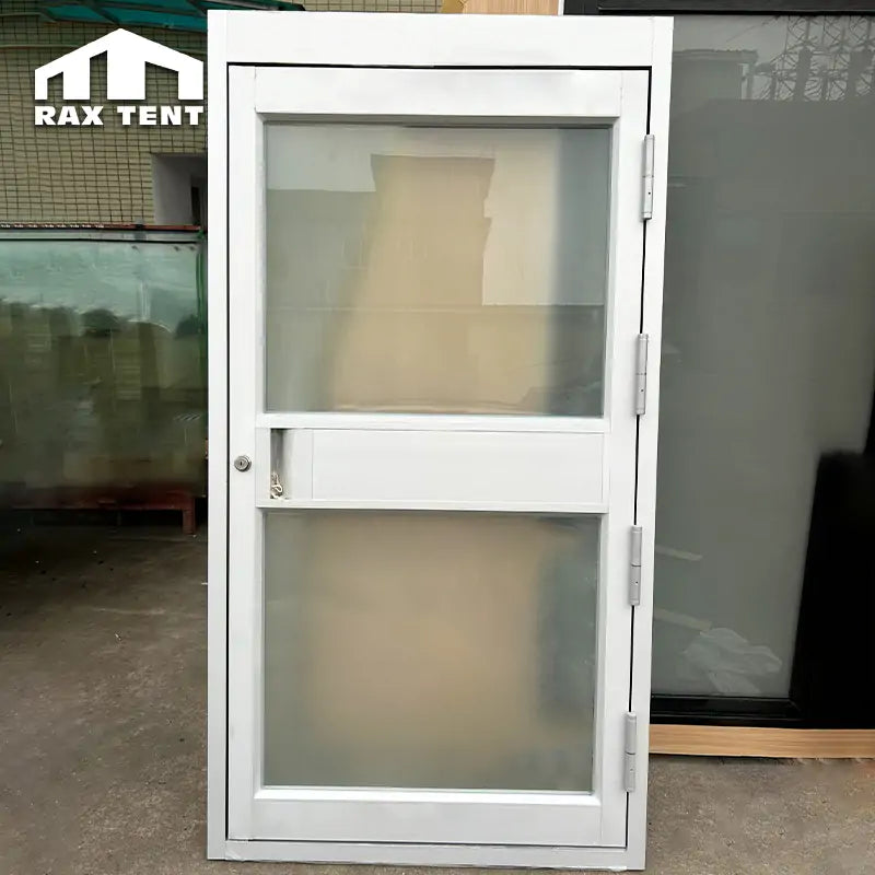 aluminum glass door