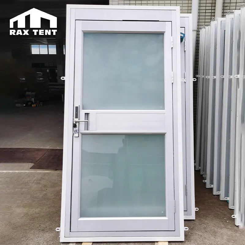 glass door with password lock