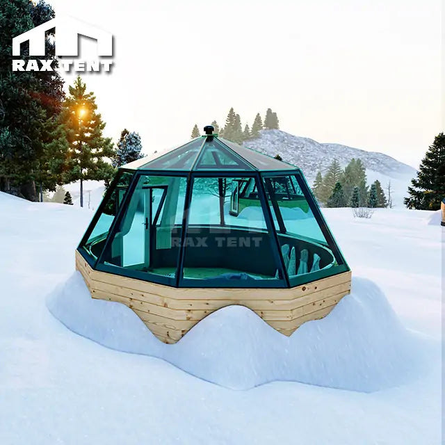 arctic oven tent igloo RAX TENT 5M Glass Igloo Aurora Dome in Finland Arctic Resort
