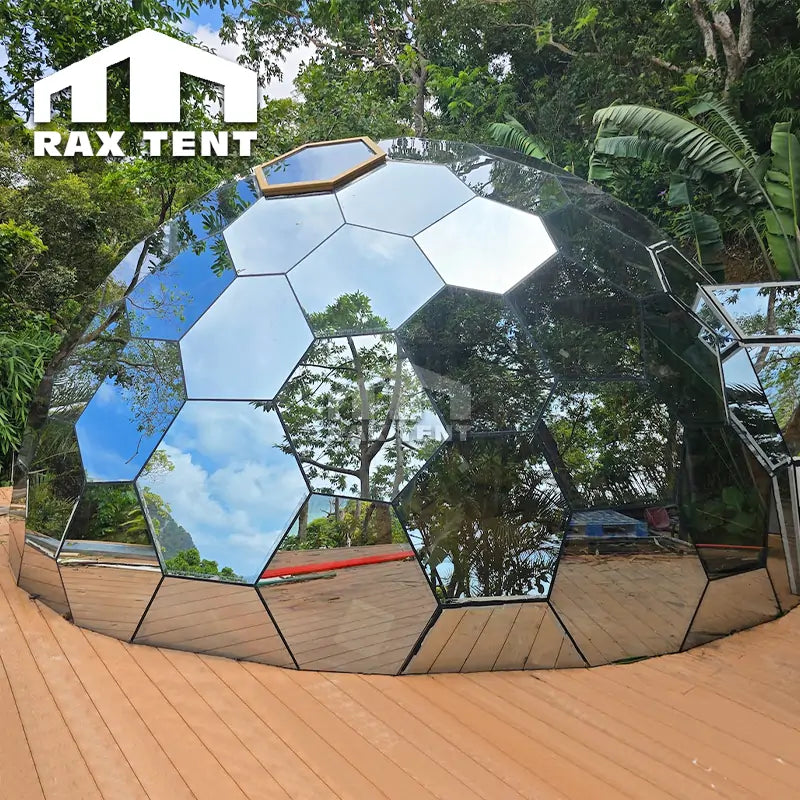 honeycomb glass dome