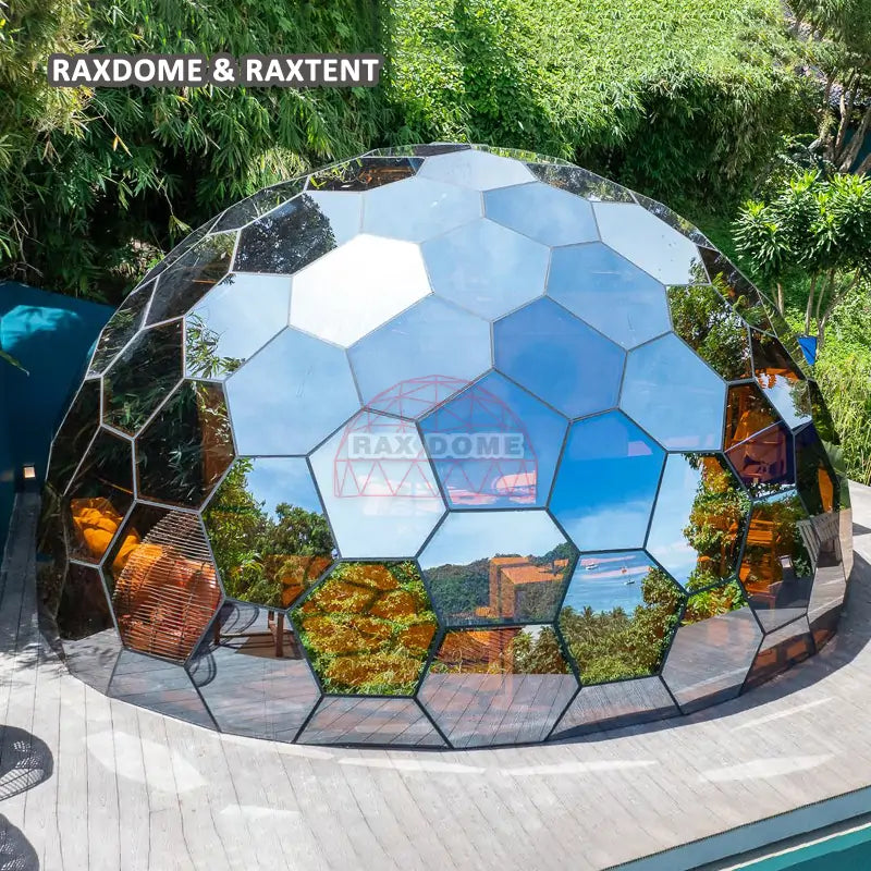 7m glamping dome house for hotel