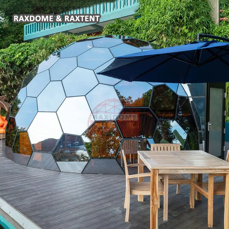 7m geodesic glass dome for vacation
