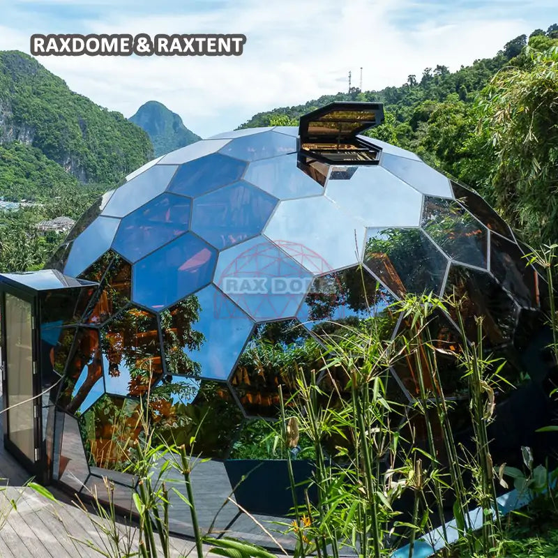 7m glass dome house for stargazed hotel