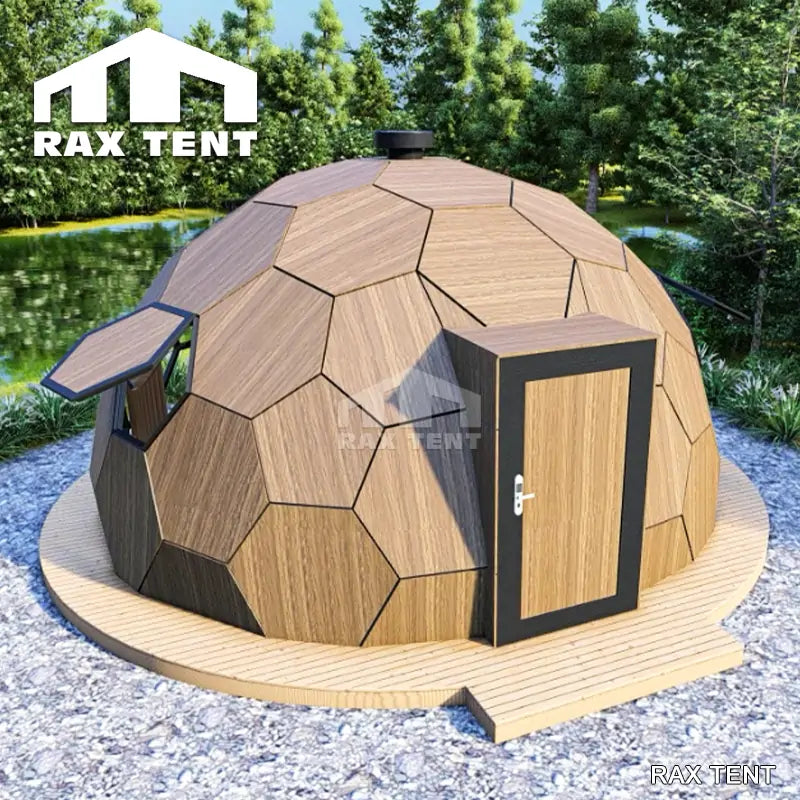 6m glass dome home glamping pods