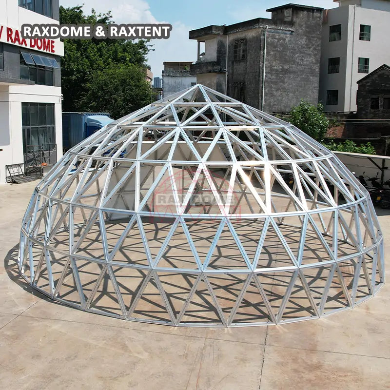 9.5m heart shape glass dome