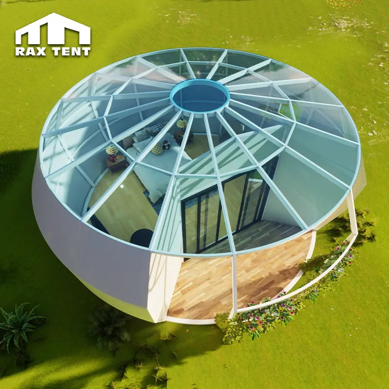 Pumpkin Shape Glamping Tent House For Hotel and Resort