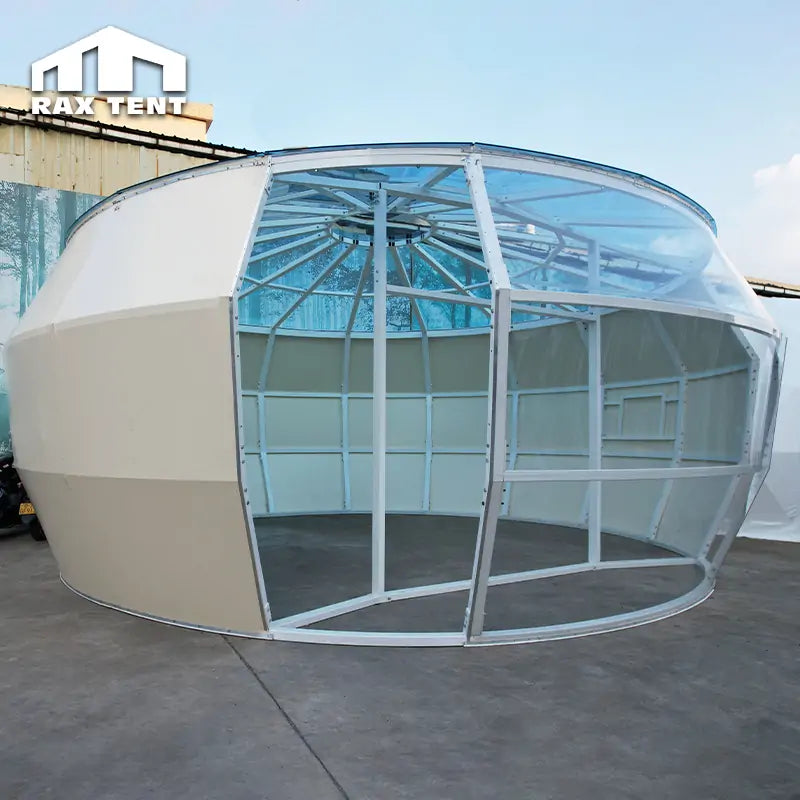 panoramic skylight pumpkin shape tent house