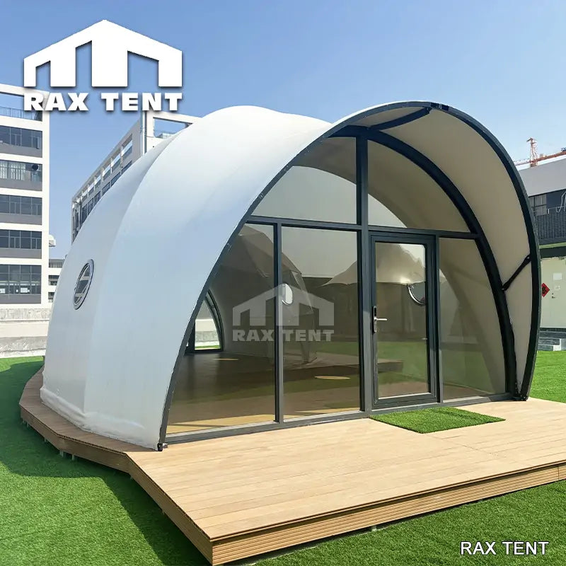 pupa shape tent house for resort