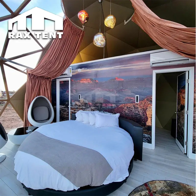 dome tent with insulation layer