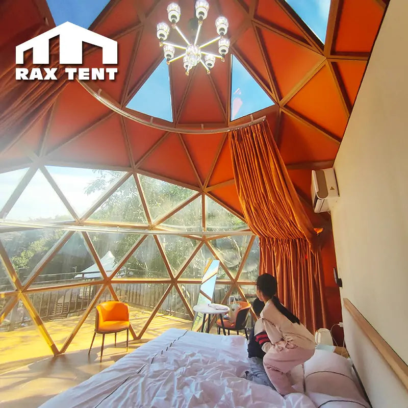glass dome for glamping hotel