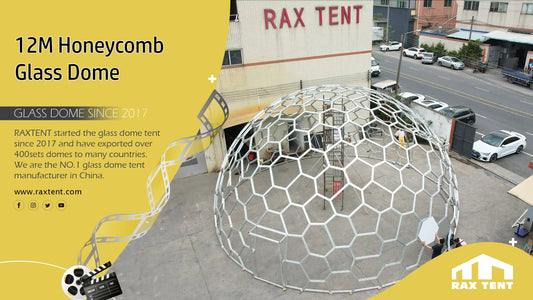 honeycomb glass dome