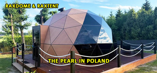 NO.43 CASE— 6M Wooden Glass Glamping Dome in Poland