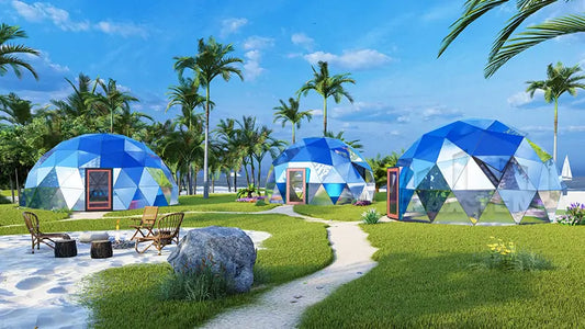 glass dome tent in bulgaria