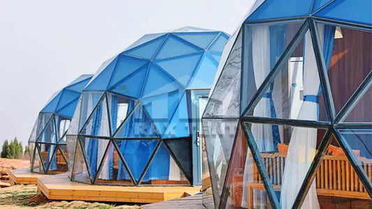 NO.27 CASE— 6M Glass Dome House Glamping Luxury Resort in China