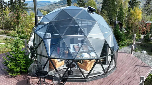 glass dome tent in Russia
