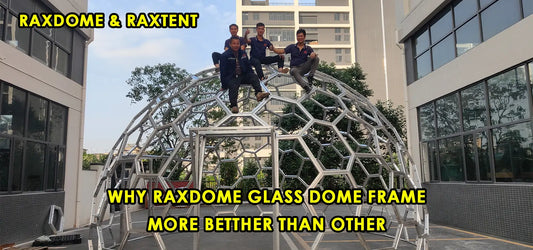 durable glass dome tent
