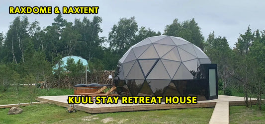 6m 7m glass dome tent for glamping retreat