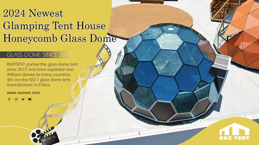 honeycomb glass dome tent
