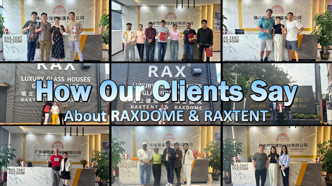 How Our Clients Say About RAXDOME & RAXTENT