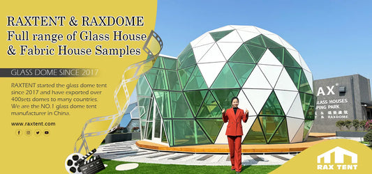 rax tent glamping house samples